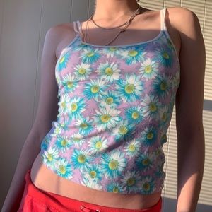 💜Victoria Secret Pink flower top💜